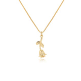 ROSE PENDANT NECKLACE