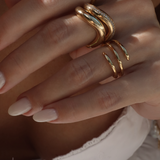 GRADIENT RING - GOLD