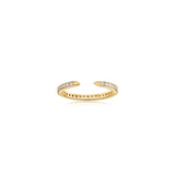 PAVE CUFF RING