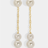 PEARL LONG EARRINGS