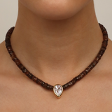 OASIS NECKLACE - SMOKY QUARTZ