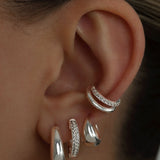 MINI DOME HUGGIE - SILVER