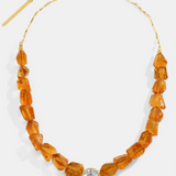 OASIS STATEMENT NECKLACE - CITRINE