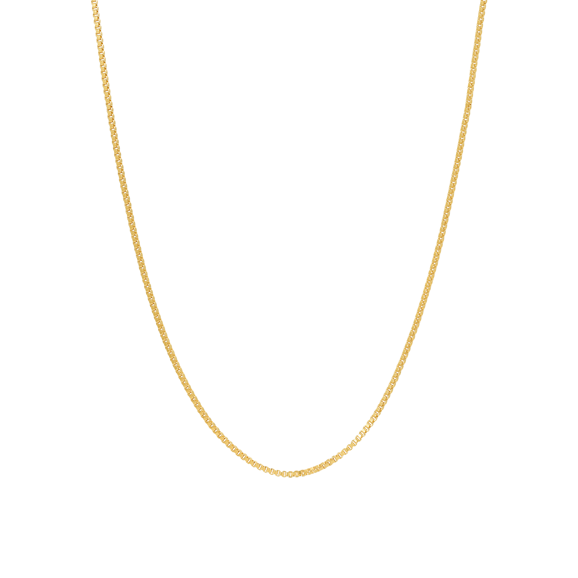 BOX CHAIN - 18 INCHES – Viviana D'Ontañón