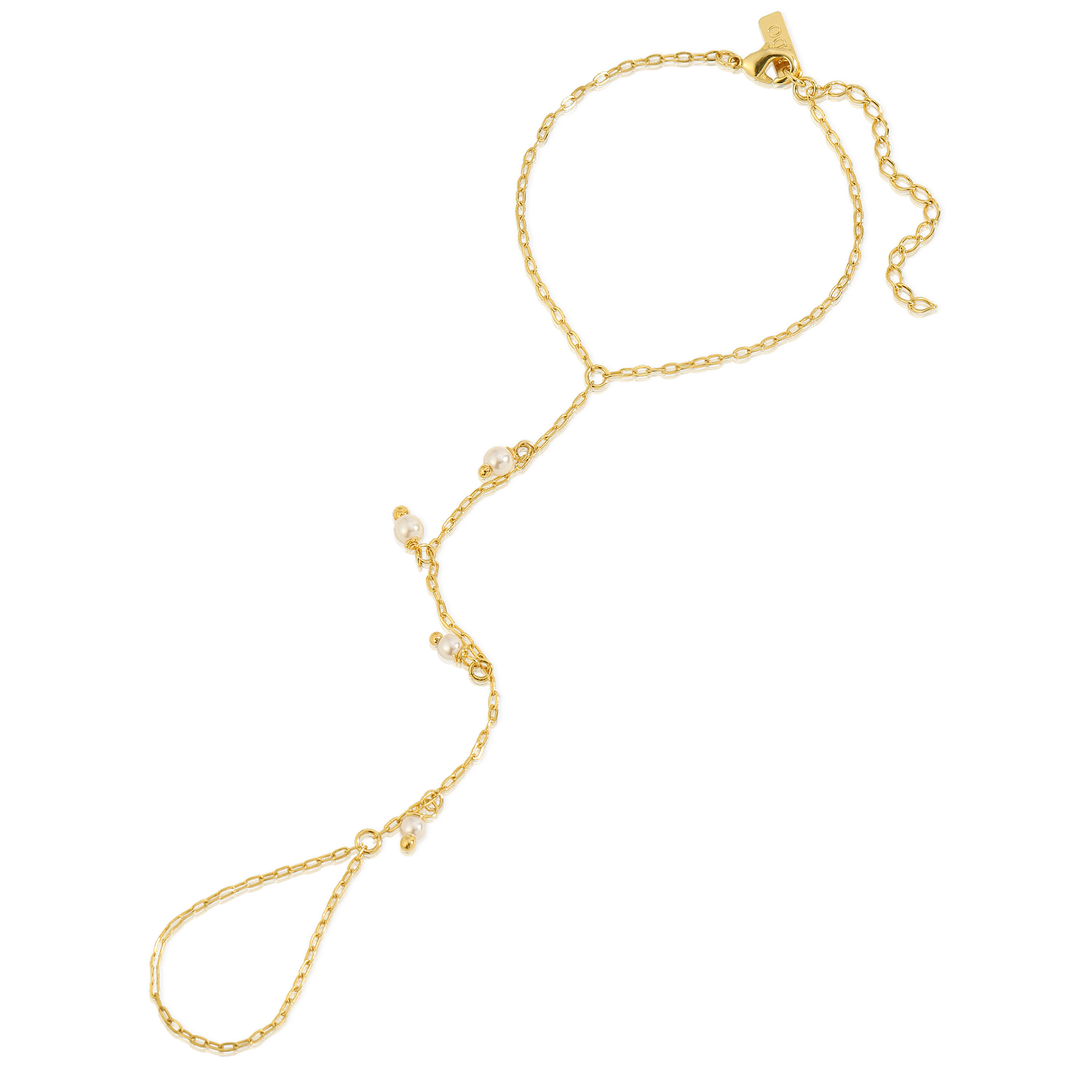 LAYERED PEARL EARRING
