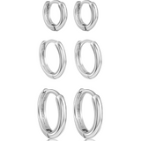 AMINA SILVER HUGGIE SET
