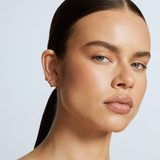 AMINA GOLD HUGGIE SET