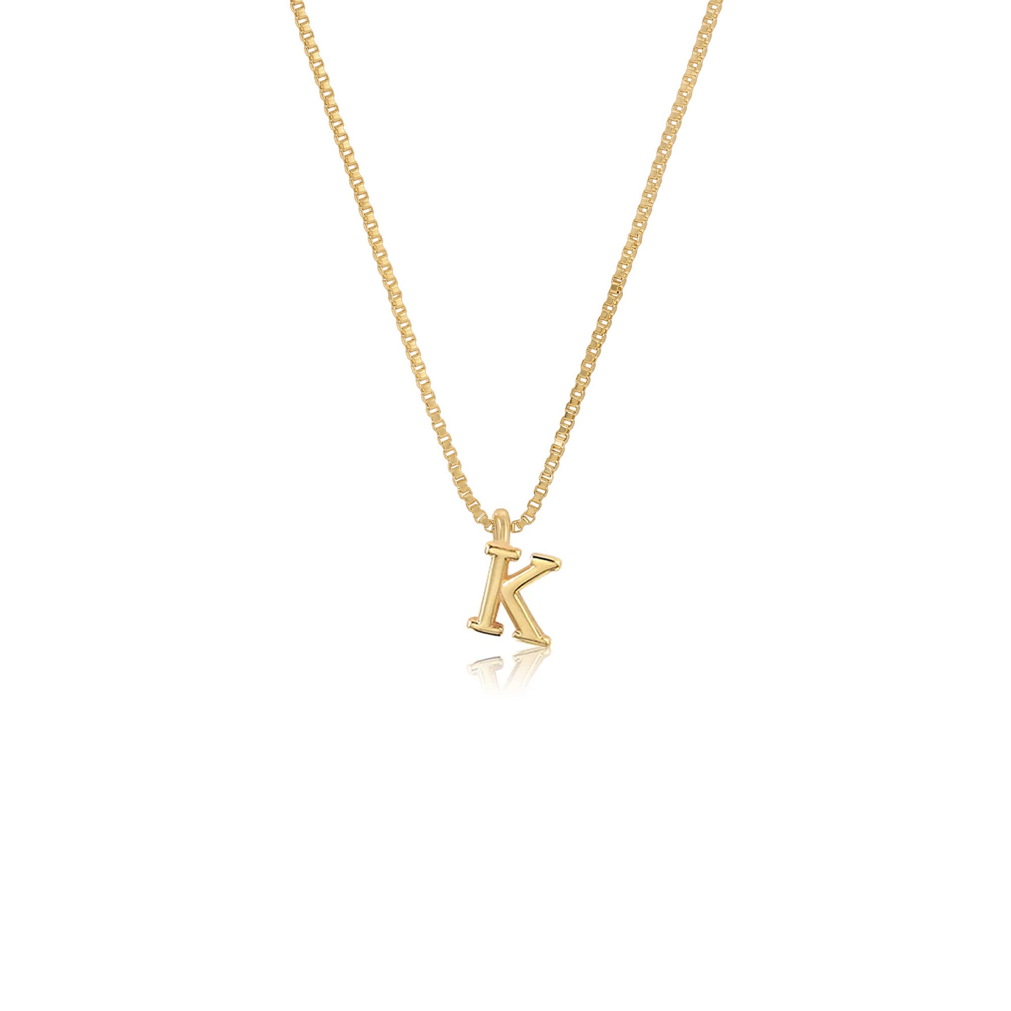 INITIAL PENDANT NECKLACE