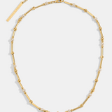 PEARL DETAILS BEADED NECKLACE