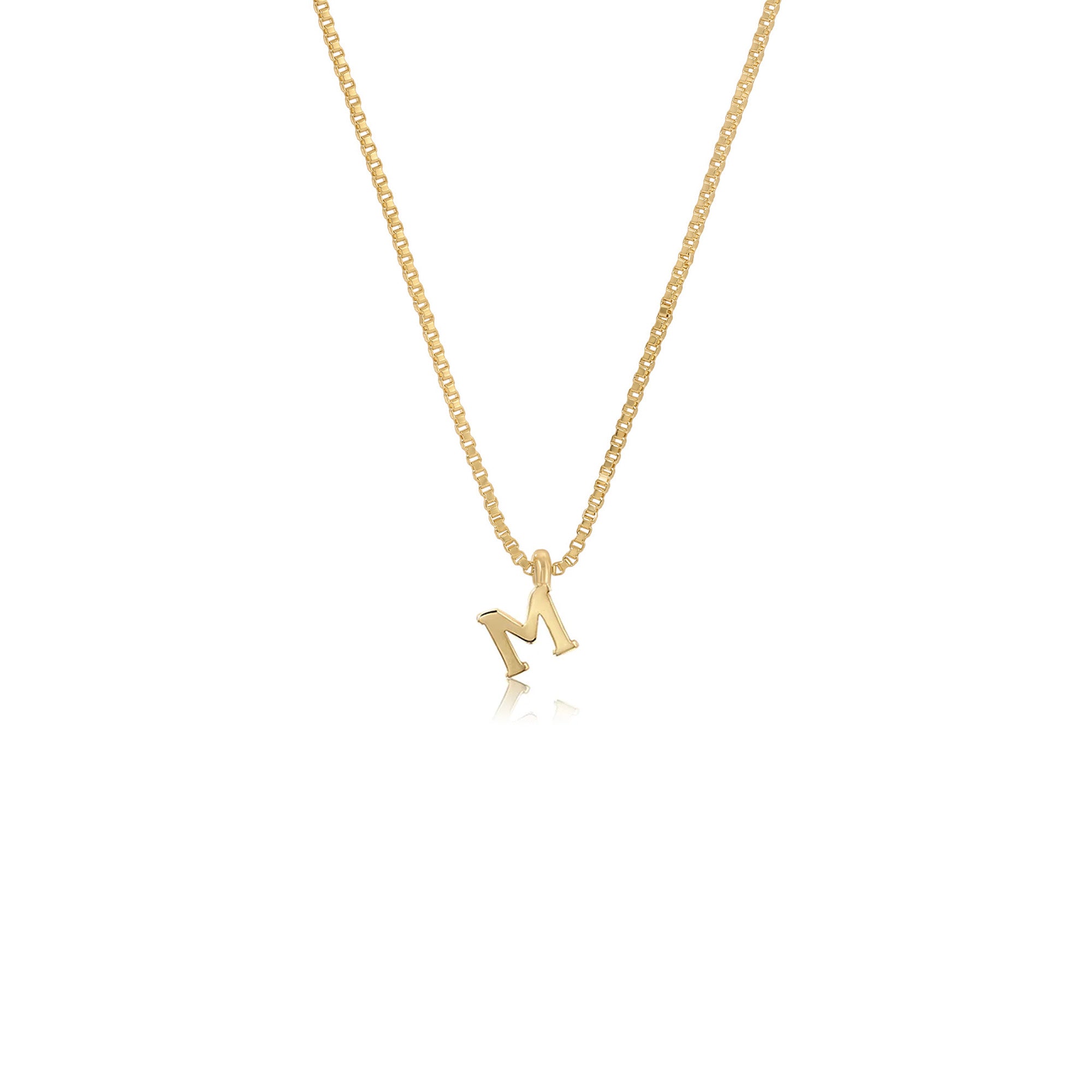 INITIAL PENDANT NECKLACE