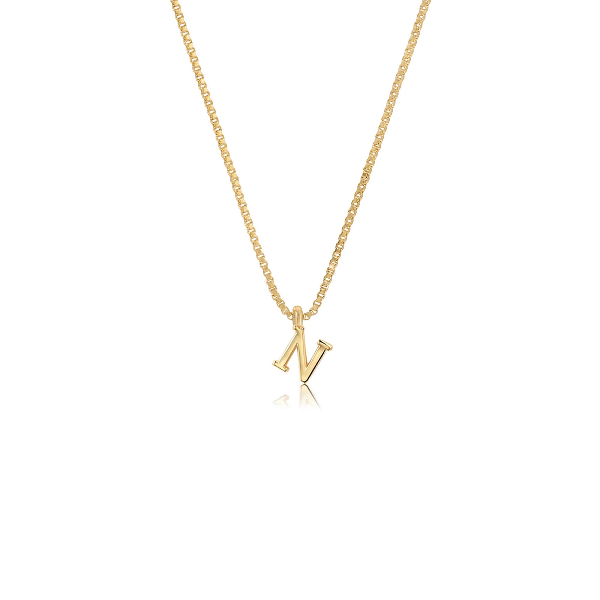 INITIAL PENDANT NECKLACE