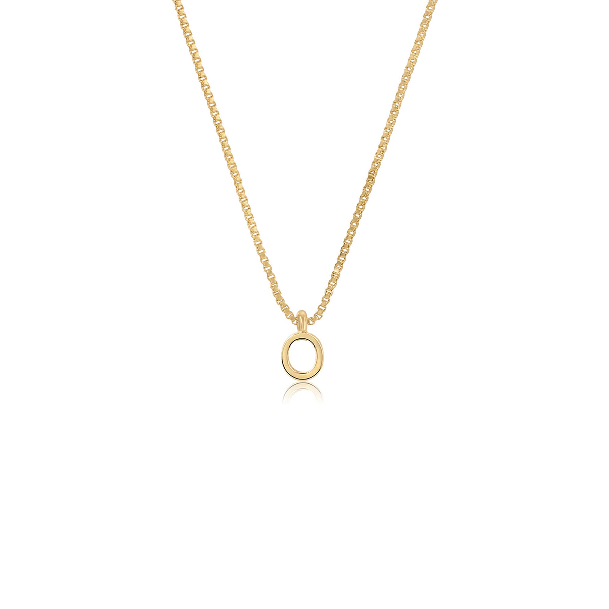 INITIAL PENDANT NECKLACE