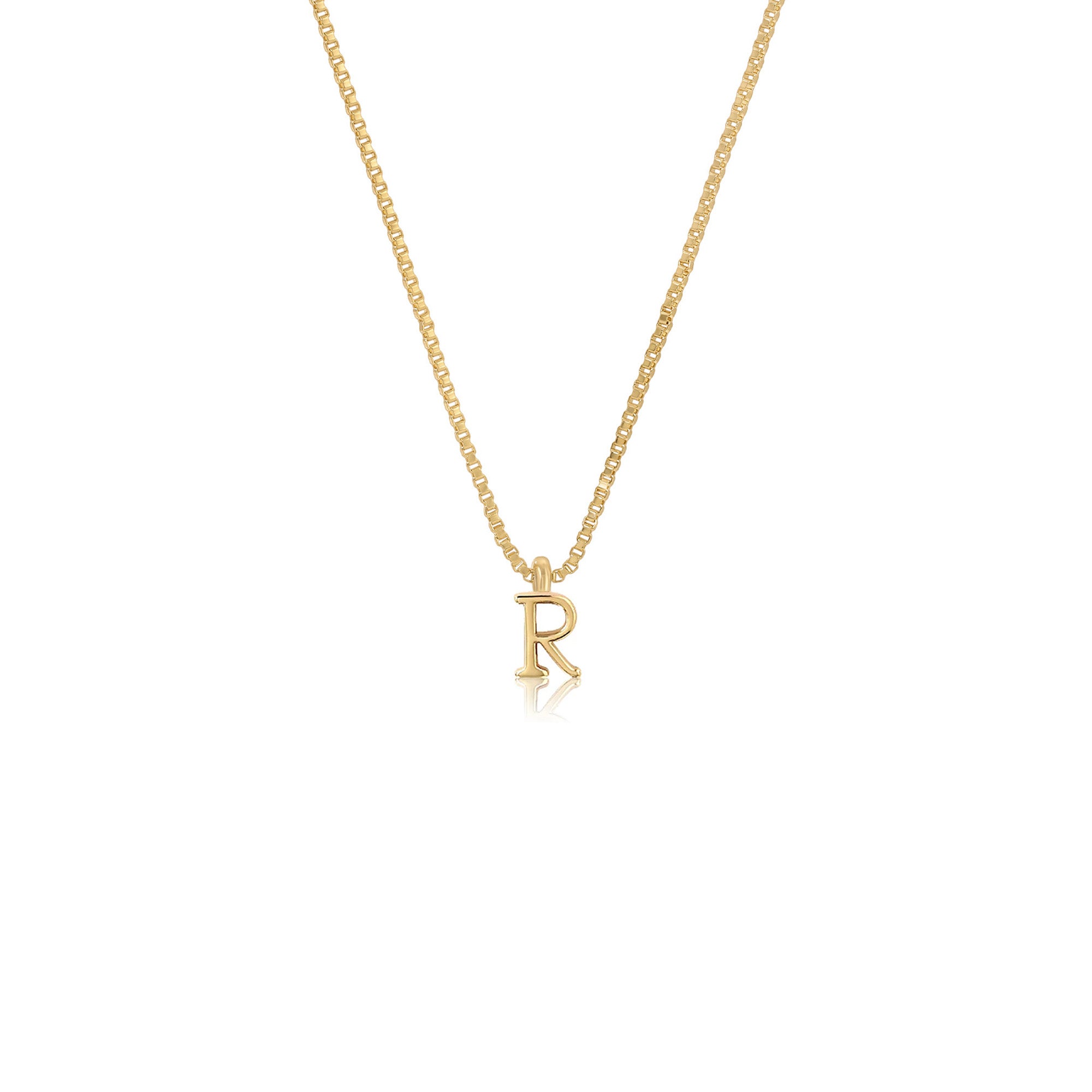 INITIAL PENDANT NECKLACE