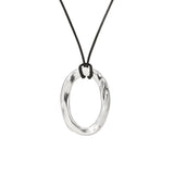 AURA CENTERPIECE PENDANT - SILVER