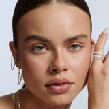 PAULINA CHAIN STUD EARRINGS