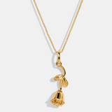 ROSE PENDANT NECKLACE