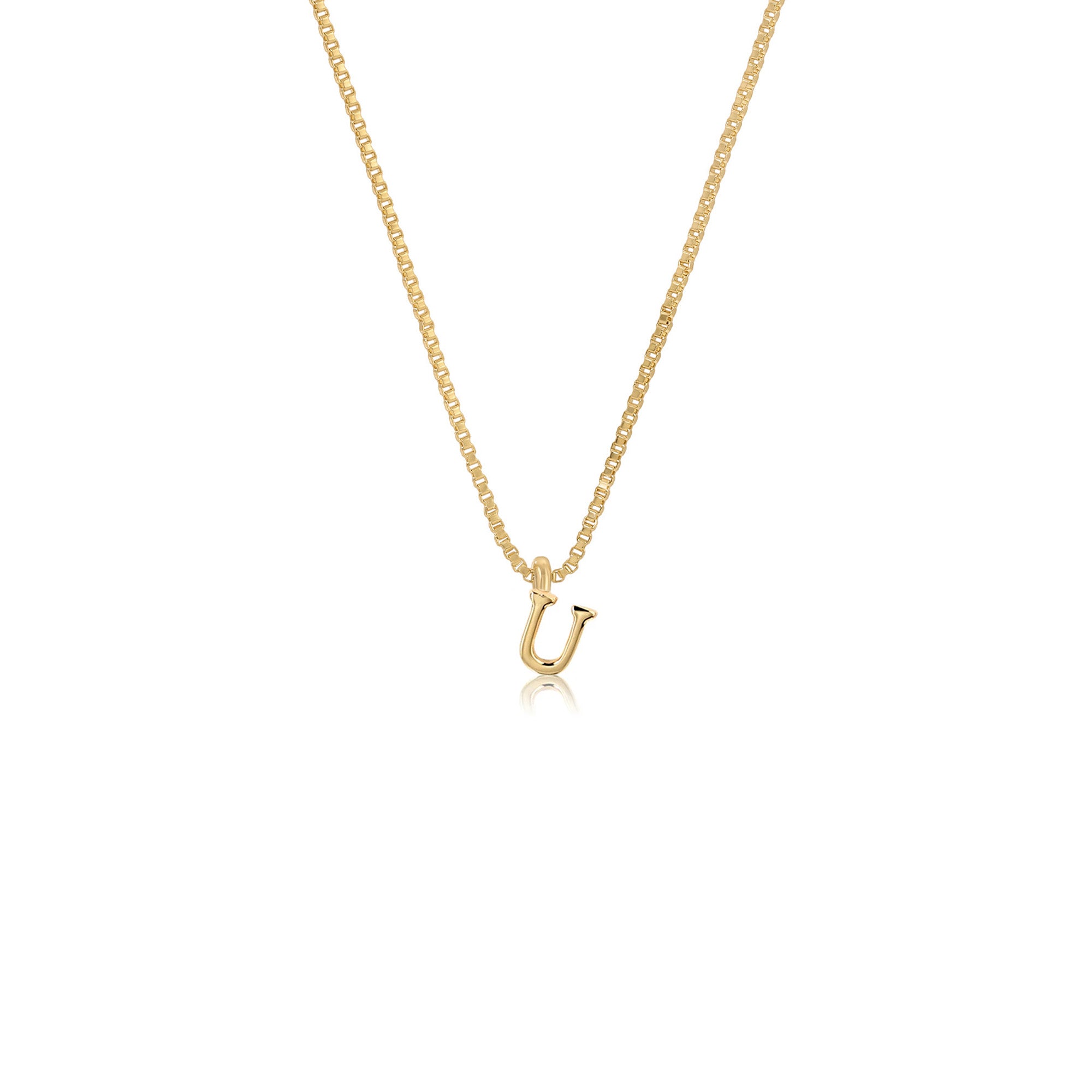 INITIAL PENDANT NECKLACE