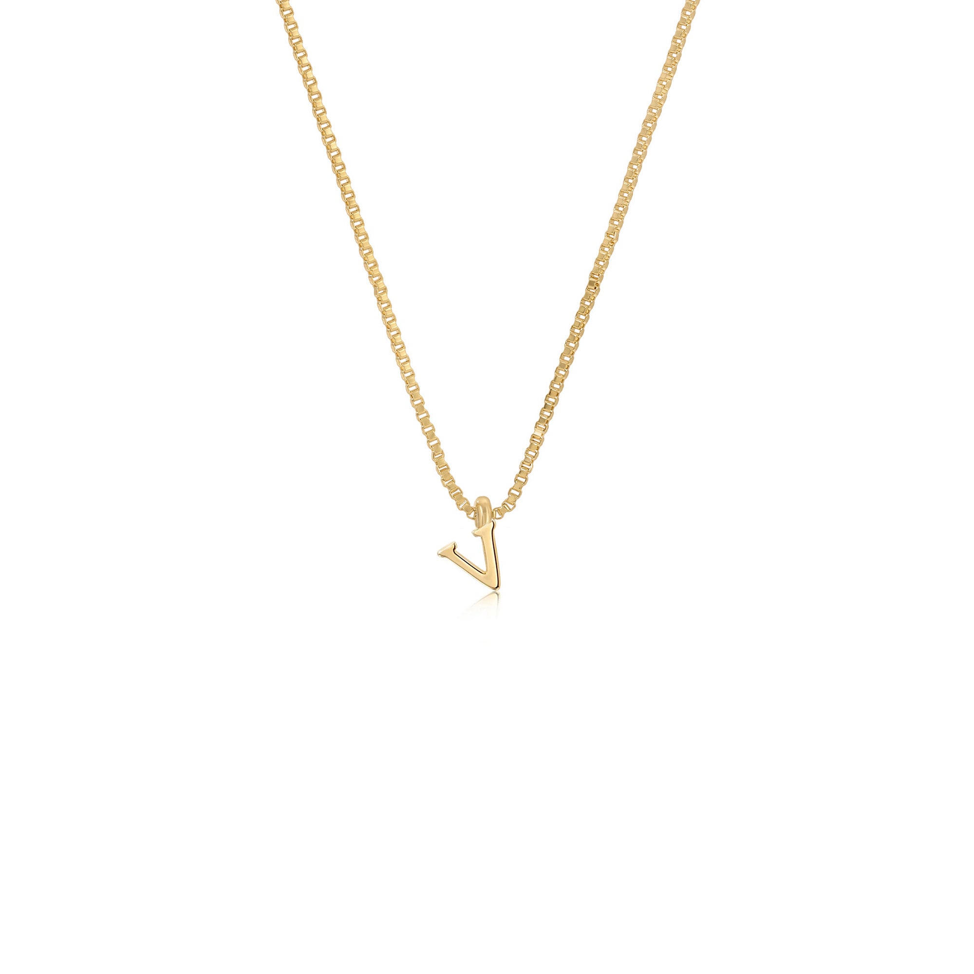 INITIAL PENDANT NECKLACE