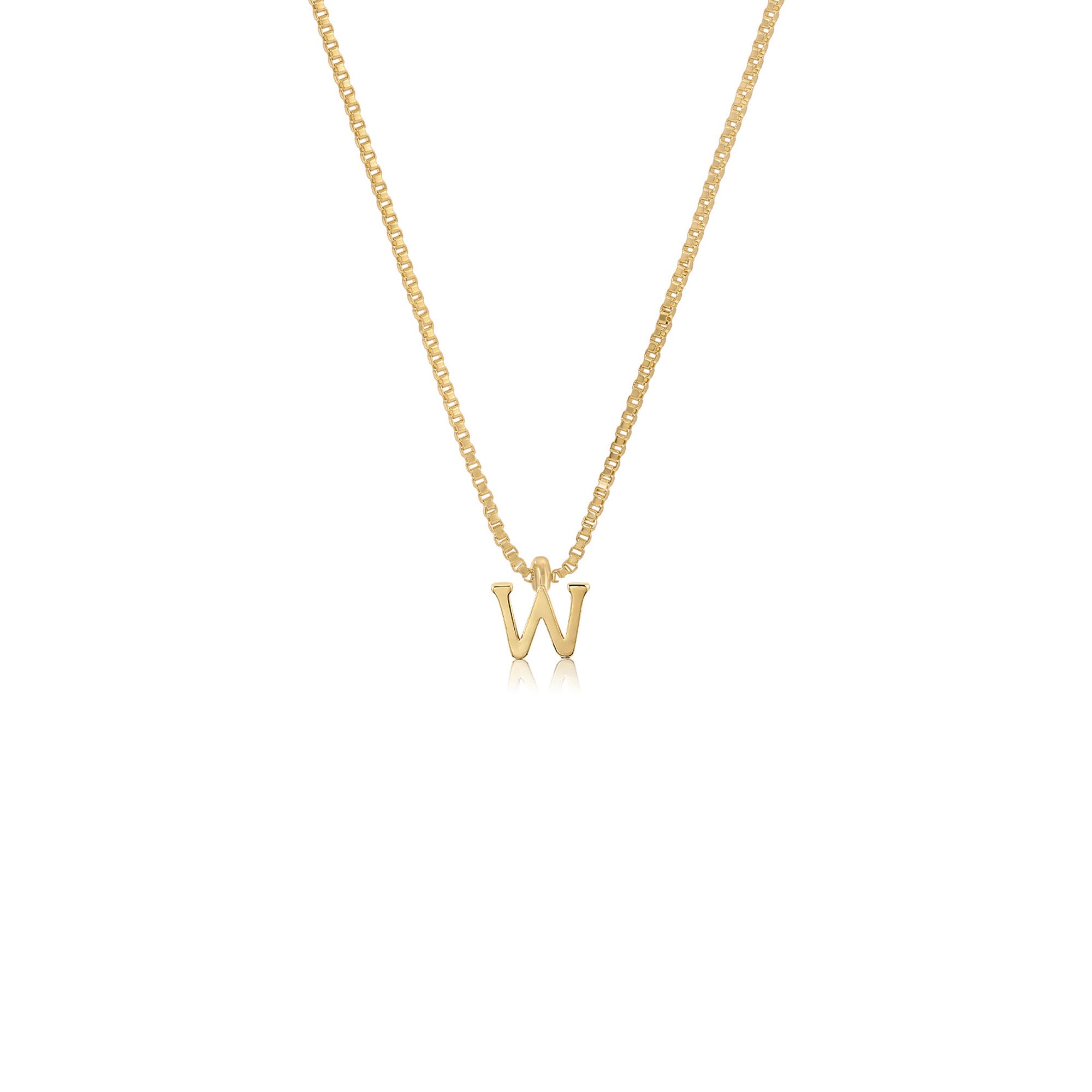 INITIAL PENDANT NECKLACE