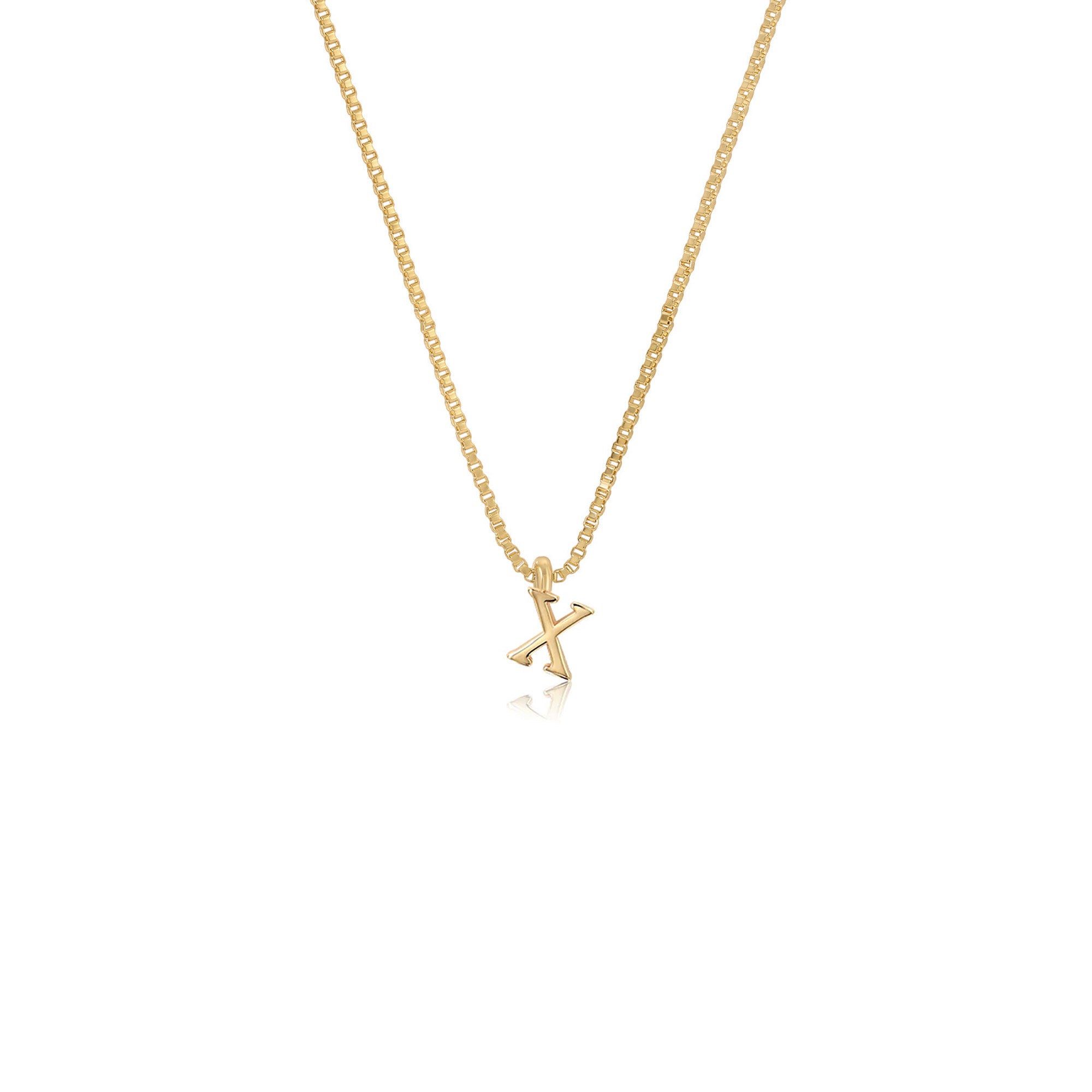 INITIAL PENDANT NECKLACE