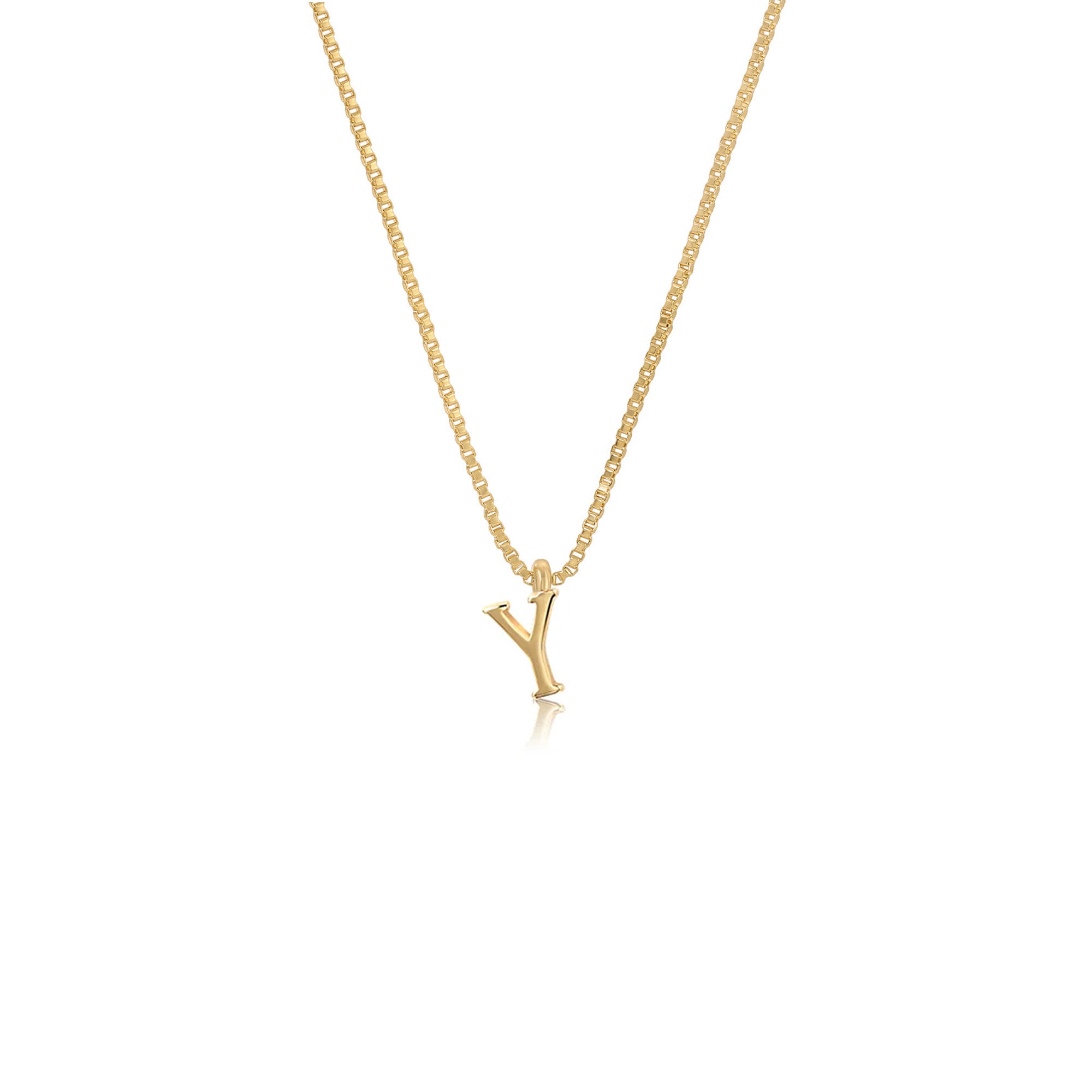 INITIAL PENDANT NECKLACE