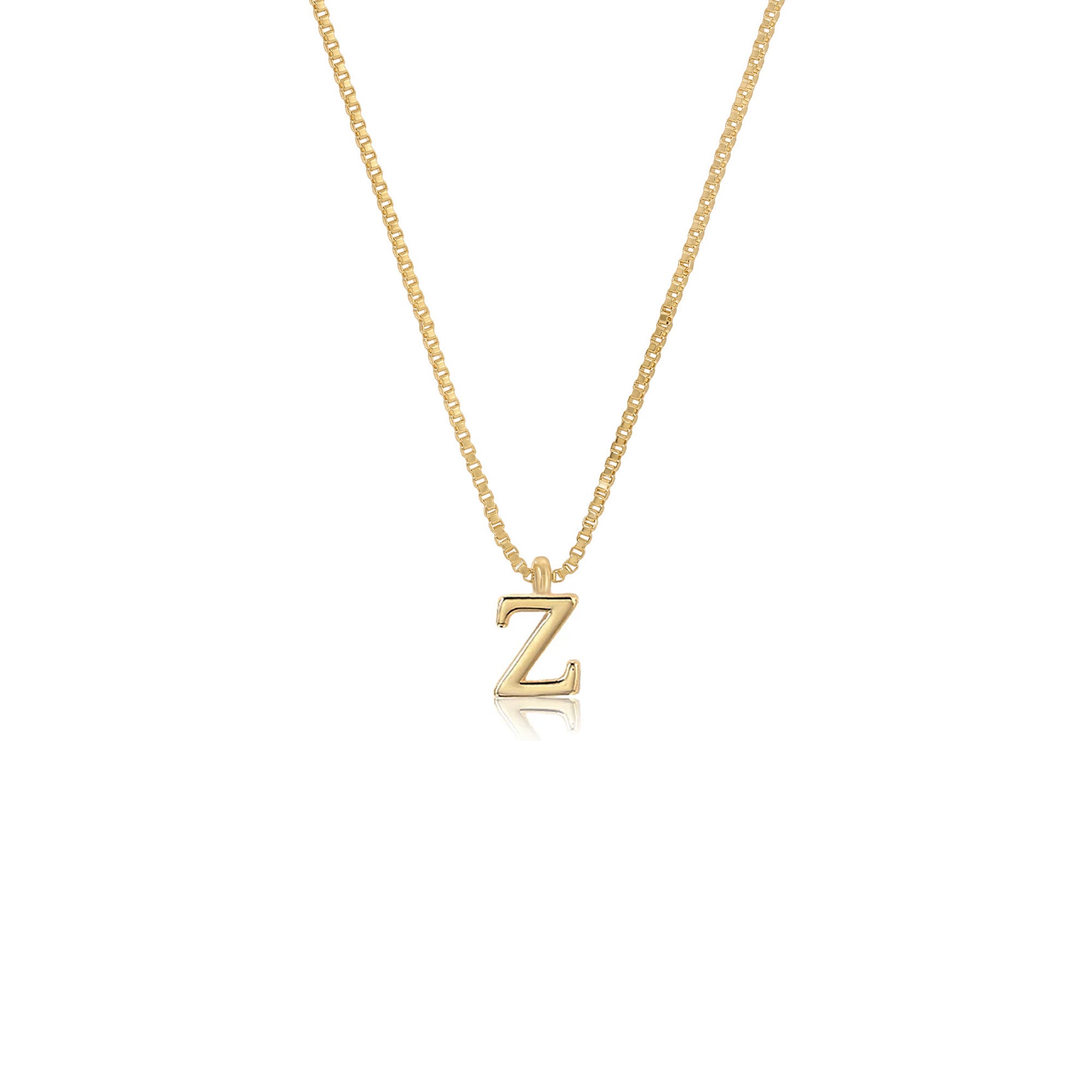 INITIAL PENDANT NECKLACE