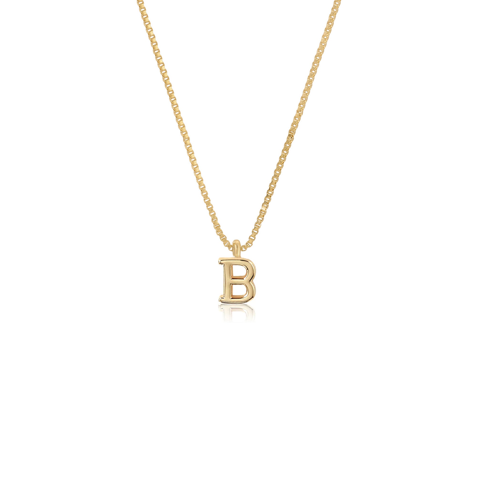 INITIAL PENDANT NECKLACE