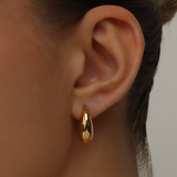 GOLD DROP EARRING