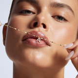 PAVE INITIAL CHAIN NECKLACE