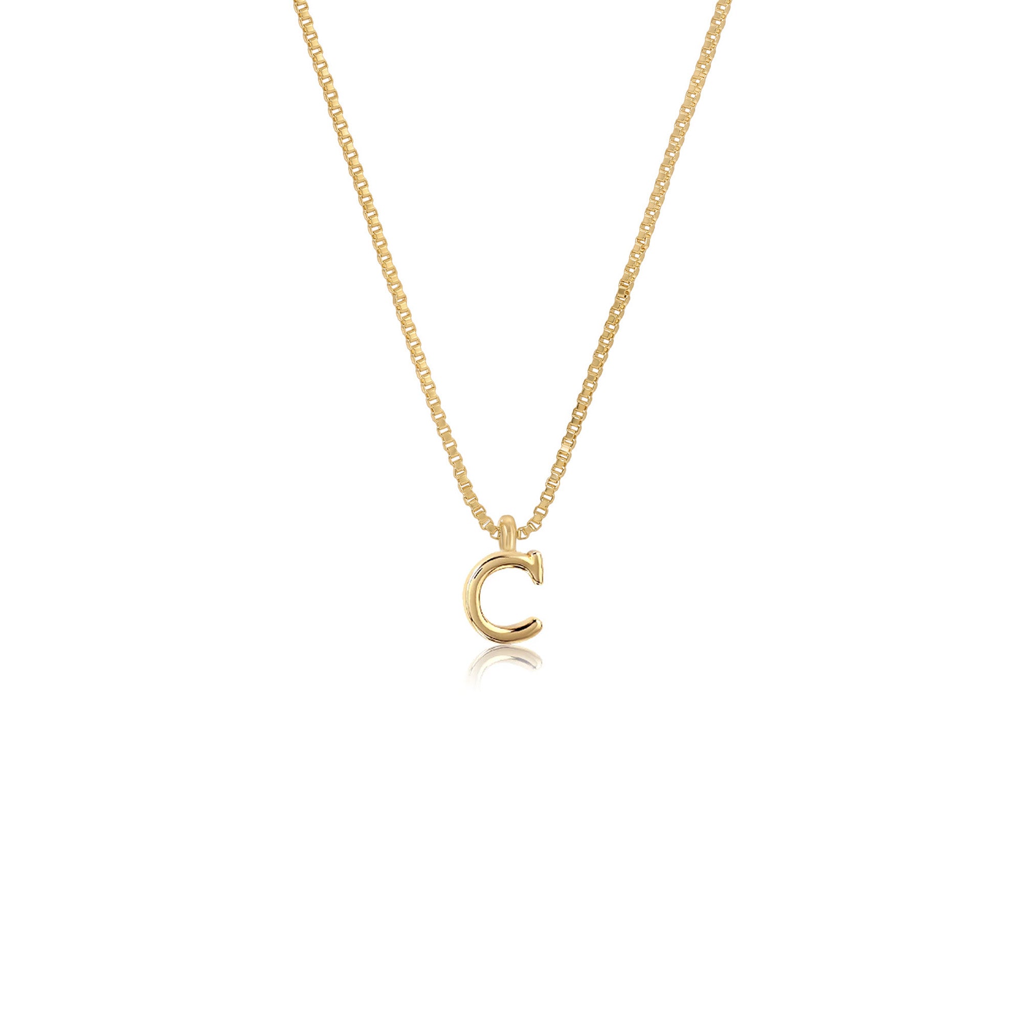 INITIAL PENDANT NECKLACE