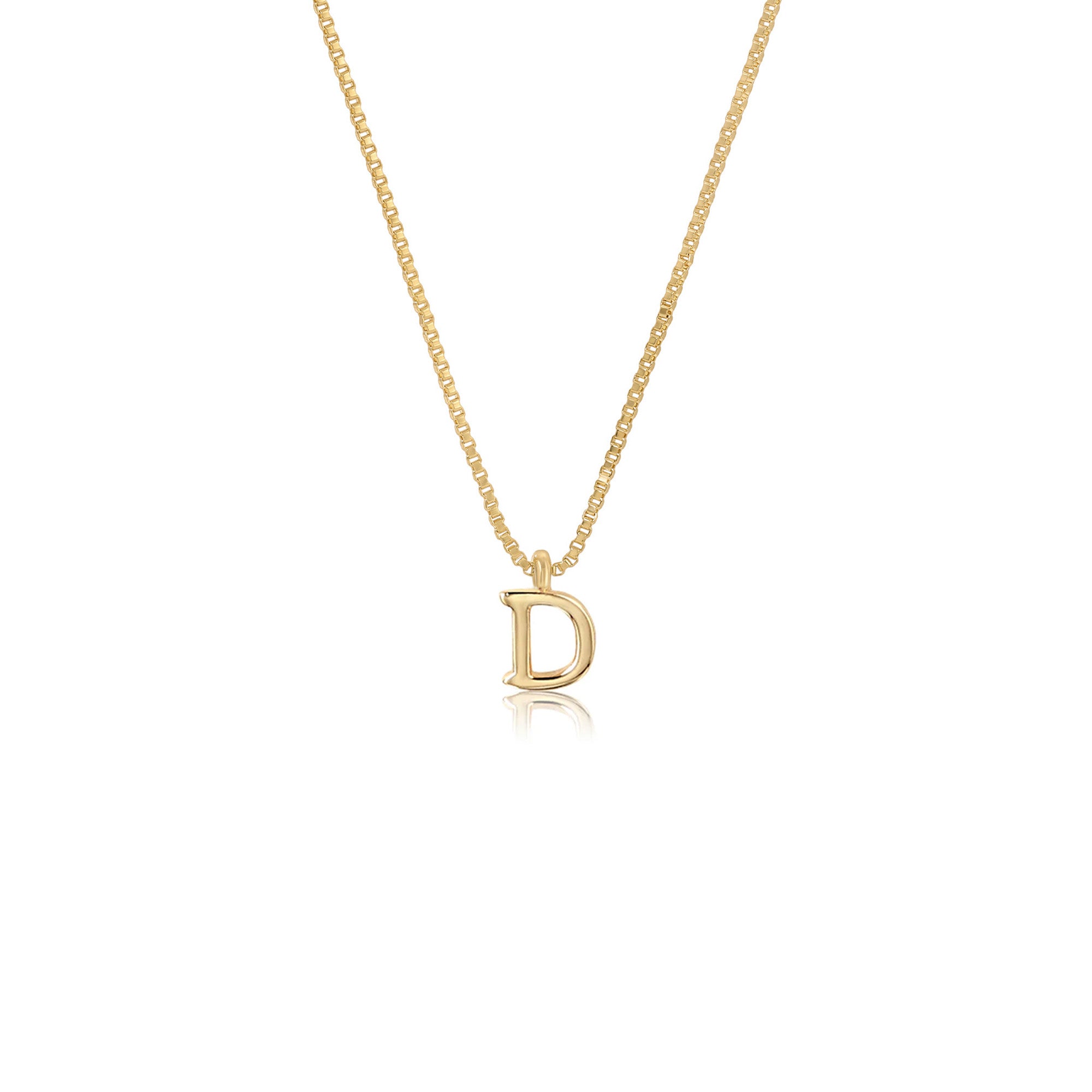INITIAL PENDANT NECKLACE