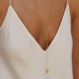 YELLOW DROP LARIAT