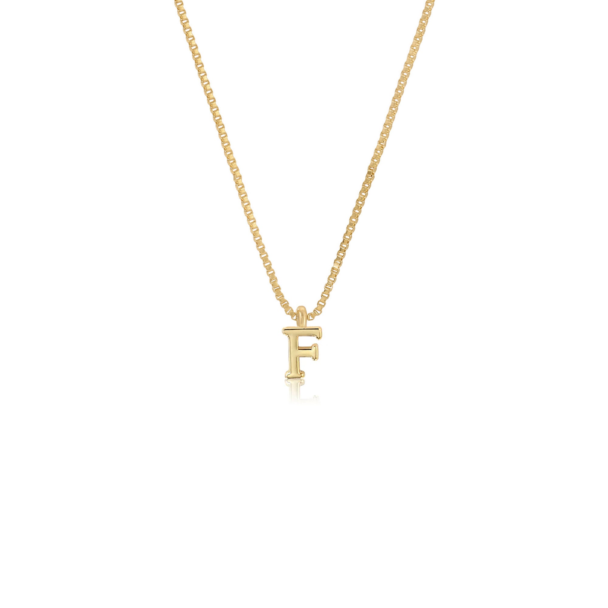 INITIAL PENDANT NECKLACE