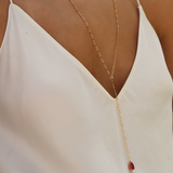 PINK DROP LARIAT