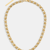 BARBELL LINK CHAIN NECKLACE