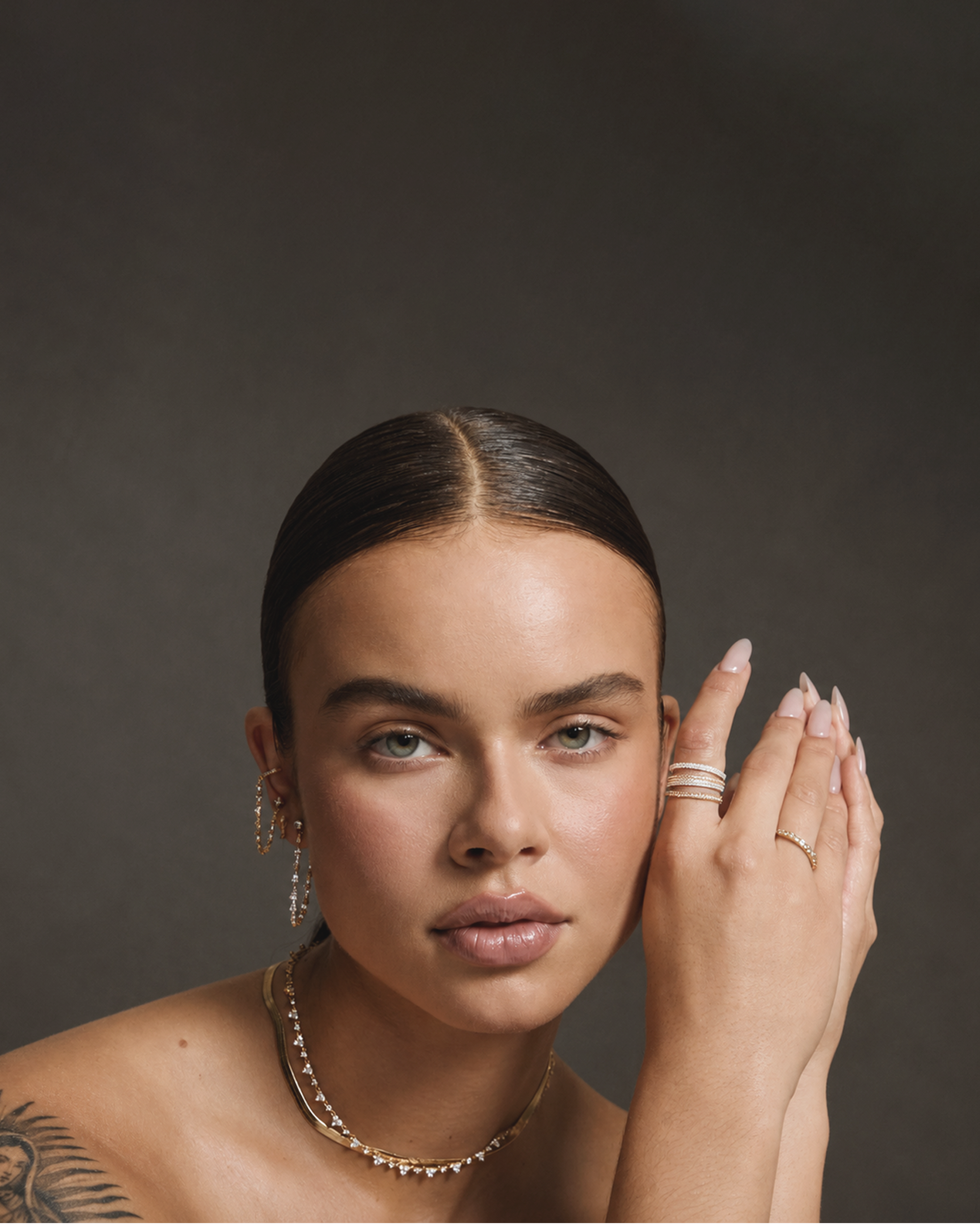 Jewelry for becoming.