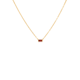 BIRTHSTONE PENDANT - GARNET