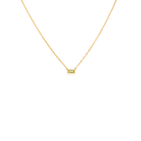 BIRTHSTONE PENDANT - PERIDOT