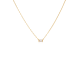 BIRTHSTONE PENDANT - WHITE TOPAZ