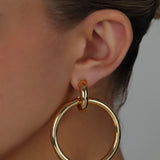 OLIVIA STATEMENT EARRING - GOLD