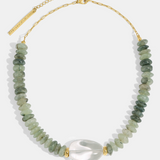 EL SILENCIO NECKLACE - PREHNITE