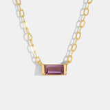 FEBRUARY - BIRTHSTONE PENDANT