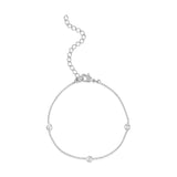 VENETIAN MULTISTONE BRACELET - SILVER