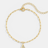 INITIAL CHARM BRACELET
