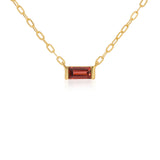 JANUARY - BIRTHSTONE CHAIN NECKLACE