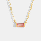 JULY - BIRTHSTONE CHAIN NECKLACE