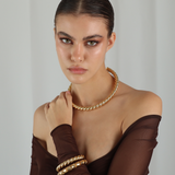 SCULPTED CHOKER NECKLACE