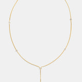 MULTISTONE LARIAT NECKLACE