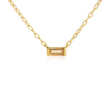 NOVEMBER - BIRTHSTONE CHAIN NECKLACE