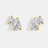 OASIS MIRRORED STUD EARRINGS